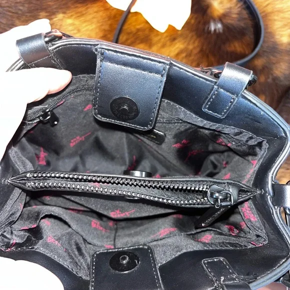 Skull Boss Satchel by Betsey Johnson - Picture 7 of 8